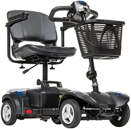 Drive Medical Drive Medical Scout Compact Travel Power Scooter, 4 Wheel - Image 11