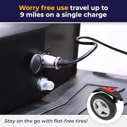 Drive Medical Drive Medical Scout Compact Travel Power Scooter, 4 Wheel - Image 4