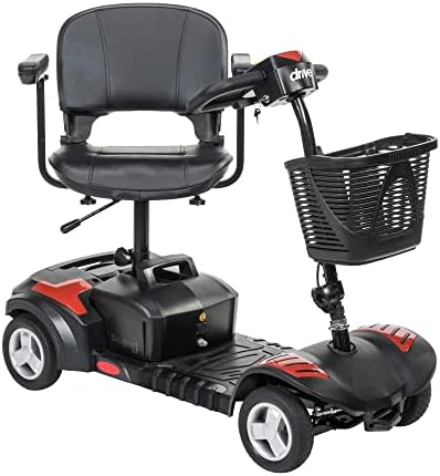 Drive Medical Drive Medical Scout Compact Travel Power Scooter, 4 Wheel - Image 5