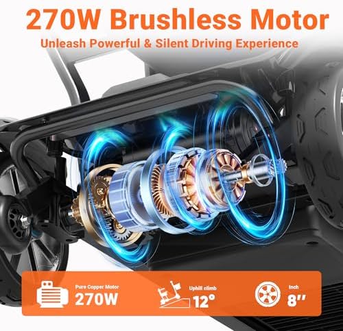 obility Scooter for Seniors, 38LBS 4 Wheels Mobility Scooter with LCD Display, 350LBS Capacity, Airline Approved, Lightweight Motorized Mobility Scooters, 30Miles, Black - Image 2